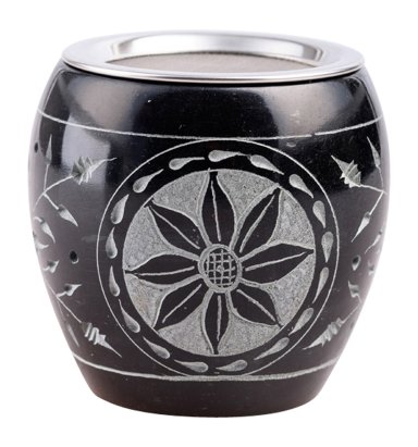 Soapstone Incense Burner H 8 cm