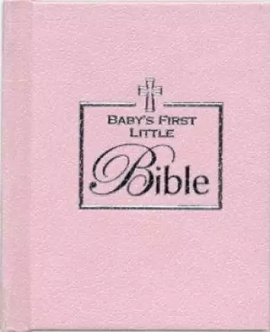 Pink First Baby Story Book Bible