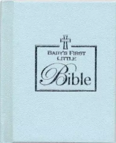 Blue First Baby Bible