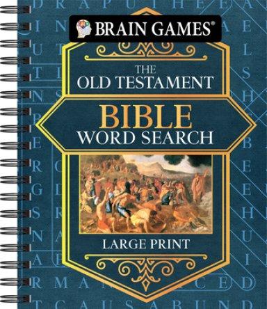 Brain Games - Bible Word Search: The Old Testament - Large Print