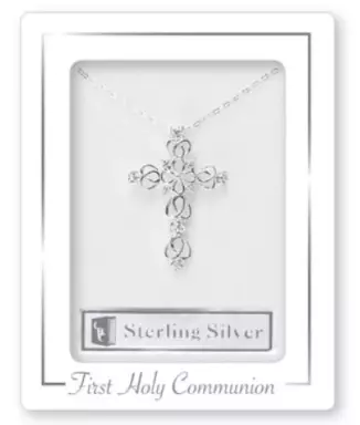 Cross Communion Silver Necklet
