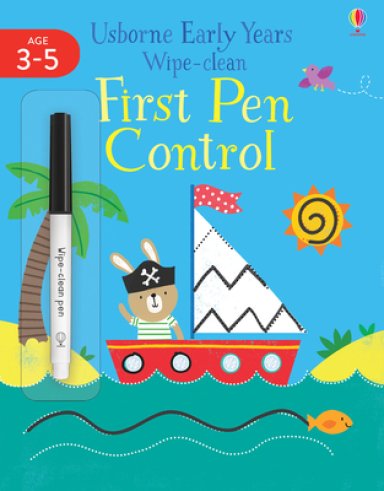 Early Years Wipe-clean First Pen Control