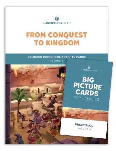 Gospel Project for Preschool: Younger Preschool Activity Pack - Volume 3: From Conquest to Kingdom