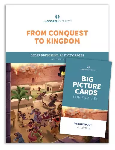 Gospel Project for Preschool: Older Preschool Activity Pack - Volume 3: From Conquest to Kingdom
