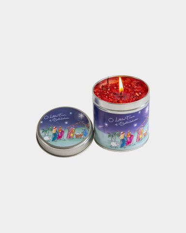 Little Town of Bethlehem Candle Tin