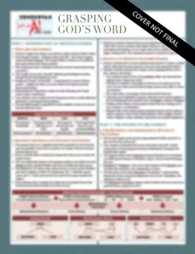 Grasping God's Word Laminated Sheet
