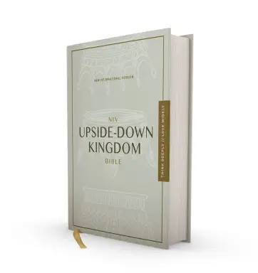 NIV, Upside-Down Kingdom Bible, Hardcover, Gray, Comfort Print
