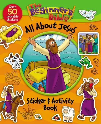 Beginner's Bible All About Jesus Sticker & Activity Book