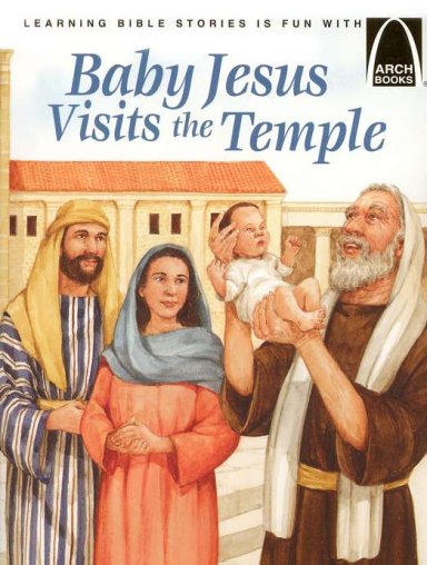 Baby Jesus Visits The Temple