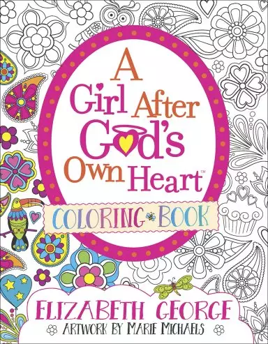 Girl After God's Own Heart Colouring Book