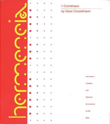 1 Corinthians : Hermeneia Commentary