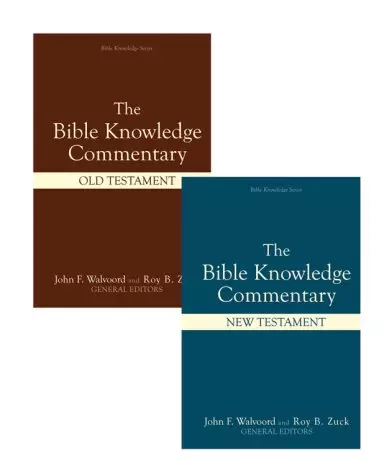 Bible Knowledge Commentary Old And New Testament