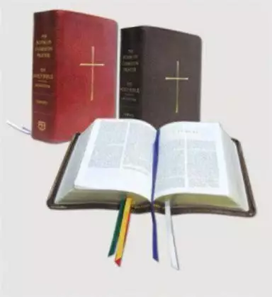 NRSV Bible and Book of Common Prayer: Red, Bonded Leather