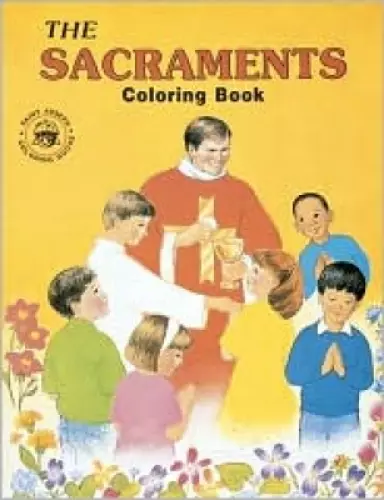 Sacraments Coloring Book
