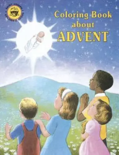 Coloring Book About Advent