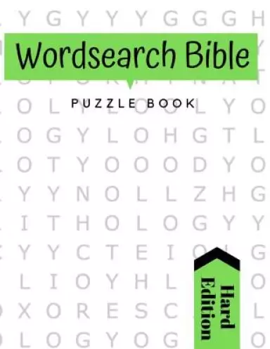 Word Search Bible Puzzle Book: Large Print: Featuring Bible Word Find Puzzles based on words found in the Bible