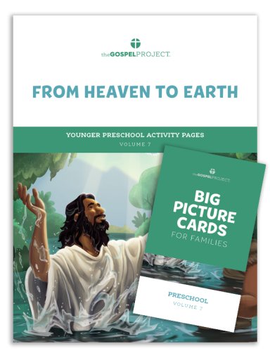 Gospel Project for Preschool: From Heaven to Earth - Younger Preschool Activity Pack - Volume 7