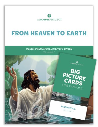 Gospel Project for Preschool: From Heaven to Earth - Older Preschool Activity Pack - Volume 7