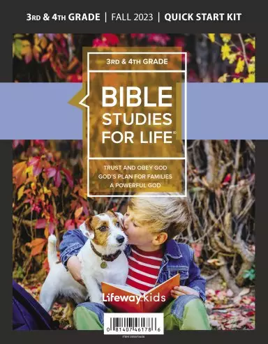 Bible Studies For Life: Kids Grades 3-4 Quick Start Kit Fall 2023