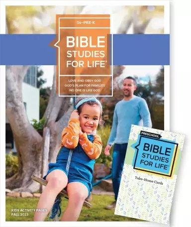 Bible Studies For Life: 3s–Pre-K Combo Pack Fall 2023
