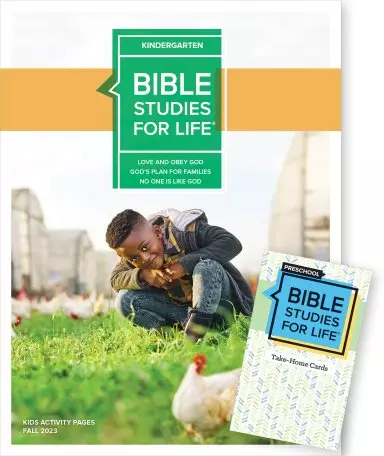 Bible Studies For Life: Kindergarten Combo Pack Fall 2023
