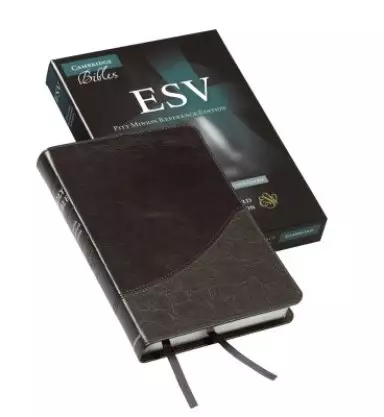 ESV Pitt Minion Reference Bible, Black Imitation Leather, ES442:X