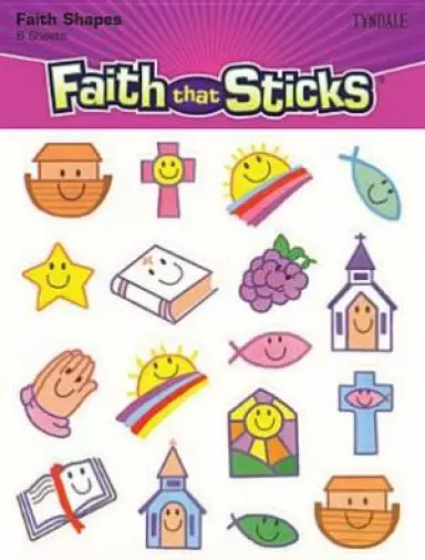 Christian Symbol Smiles Stickers