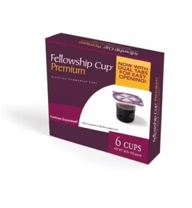 Premium Fellowship Cup Box of 6 (Prefilled Juice/Wafer)