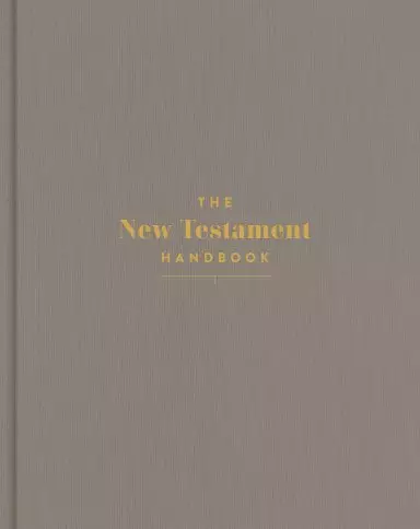 New Testament Handbook, Stone Cloth Over Board