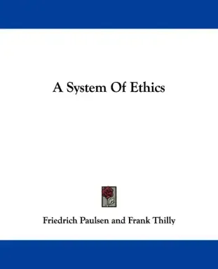 A System Of Ethics