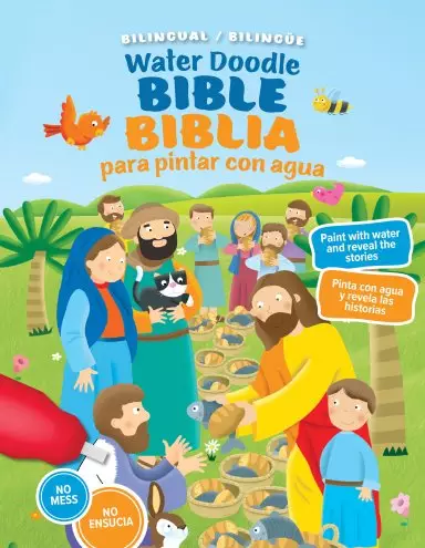 Water Doodle Bible / Biblia de pintar con agua (bilingual)
