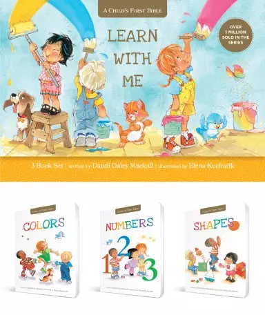 Child's First Bible Learn with Me Set with Carrying Case
