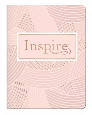 Inspire Bible NLT, Pink, Softcover, Wide Margins, Illustrated, Journaling Bible