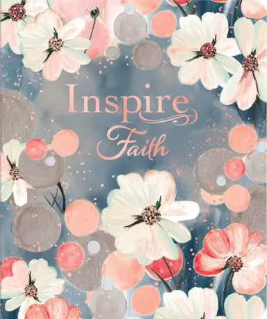 Inspire FAITH Bible NLT (LeatherLike, Watercolor Garden, Filament Enabled)
