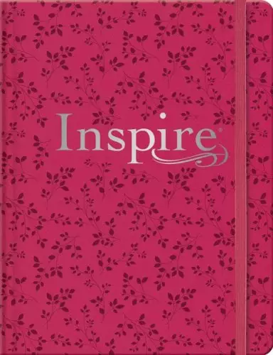 Inspire Bible NLT (Hardcover LeatherLike, Pink Peony, Filament Enabled)