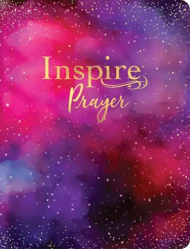 Inspire PRAYER Bible Giant Print NLT (LeatherLike, Purple, Filament Enabled)