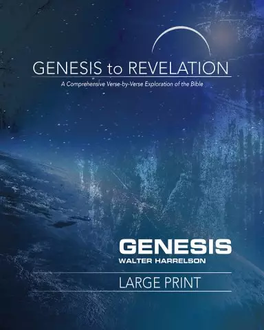 Genesis to Revelation: Genesis Participant Book [Large Print