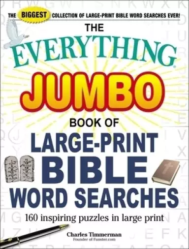The Everything Jumbo Book of Large-Print Bible Word Searches