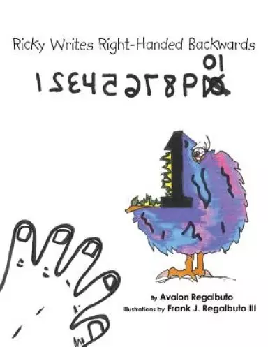 Ricky Writes Right-Handed Backwards