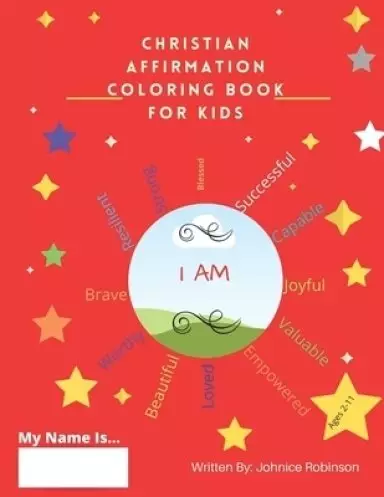 Christian Affirmation Coloring Books for Kids