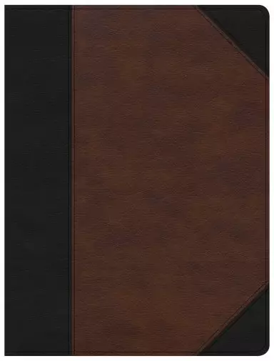 CSB Tony Evans Study Bible, Black/Brown, Imitation Leather, Maps, Ribbon Marker, Presentation Page, Study Notes,Maps
