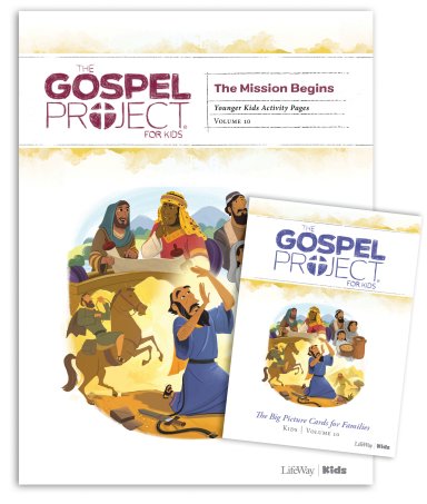 Gospel Project for Kids: Younger Kids Activity Pack - Volume 10: The Mission Begins