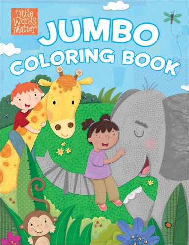 Little Words Matter Jumbo Coloring Book