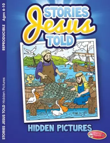 Stories Jesus Told Hidden Pictures Activity Book