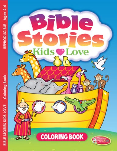 Bible Stories Kids Love Colouring Activity Book
