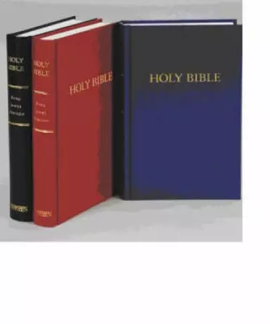 KJV Pew Bible: Black, Hardback