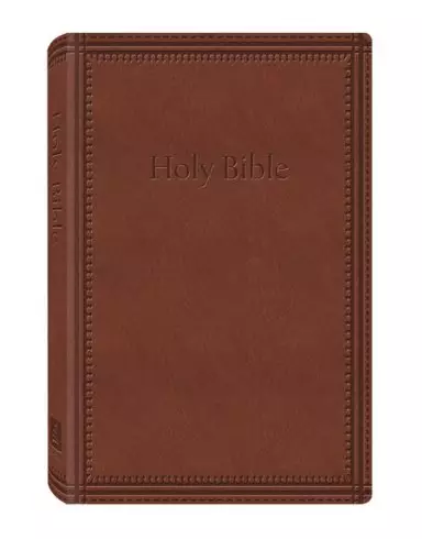 KJV Deluxe Gift & Award Bible: Brown, Imitation Leather