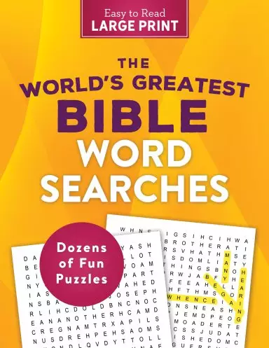 World's Greatest Bible Word Searches Large Print