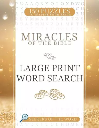 Miracles of the Bible Large Print Word Search