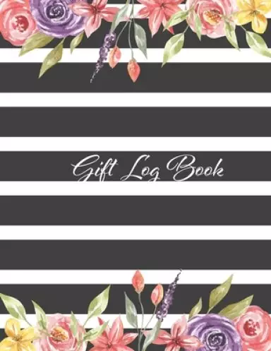 Gift Log Book: Present Book & Tracker